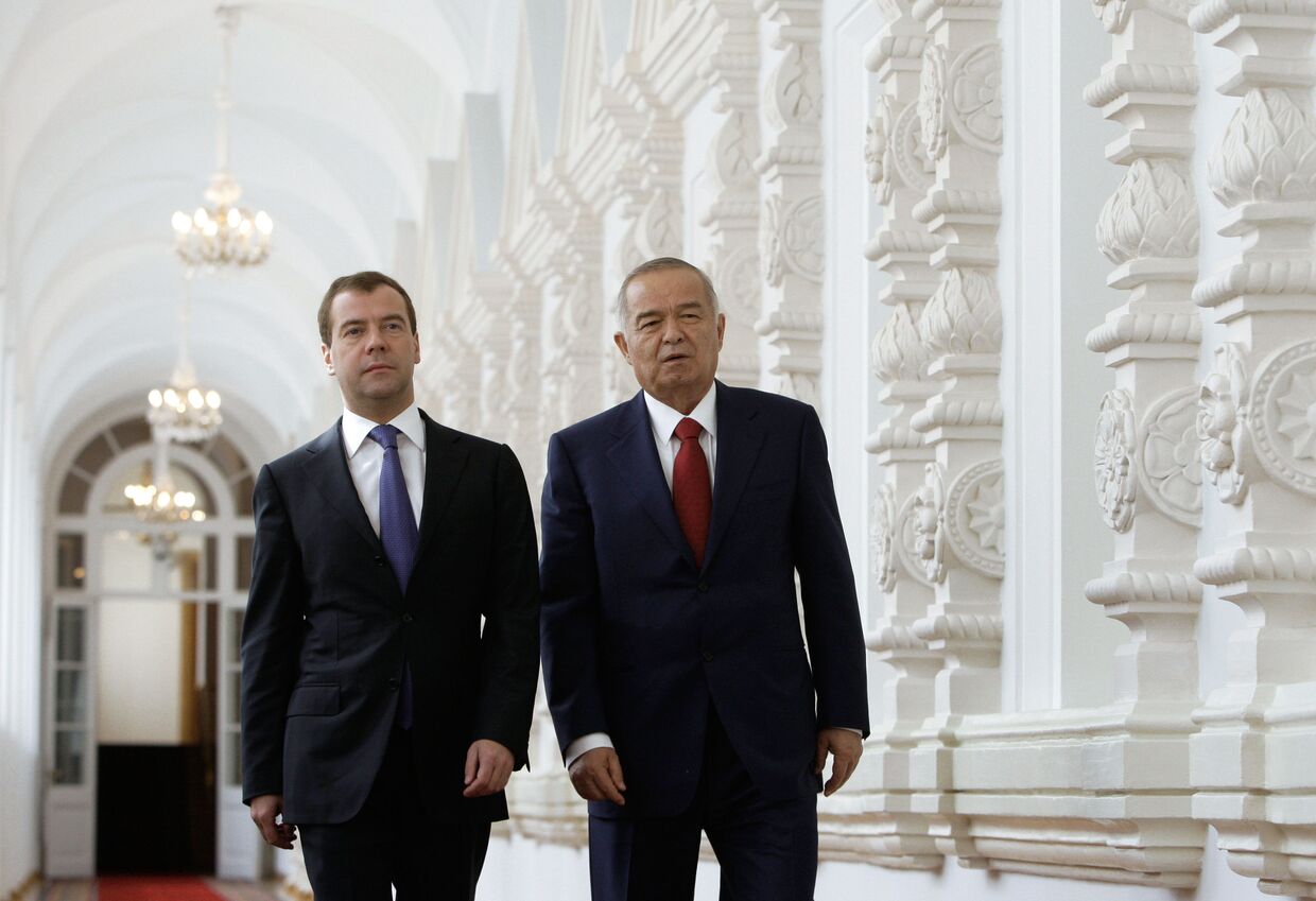 Российско-узбекистанские переговоры в Кремле