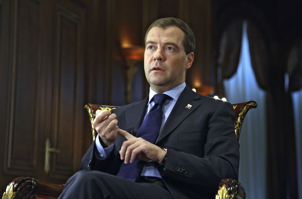 Президент РФ Д.Медведев дал интервью датской радиовещательной корпорации