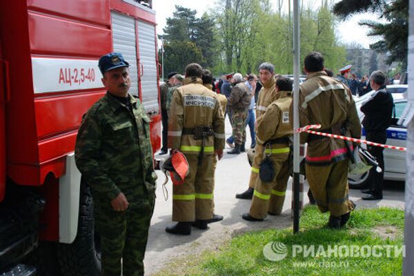 Взрыв произошел на ипподроме в Нальчике