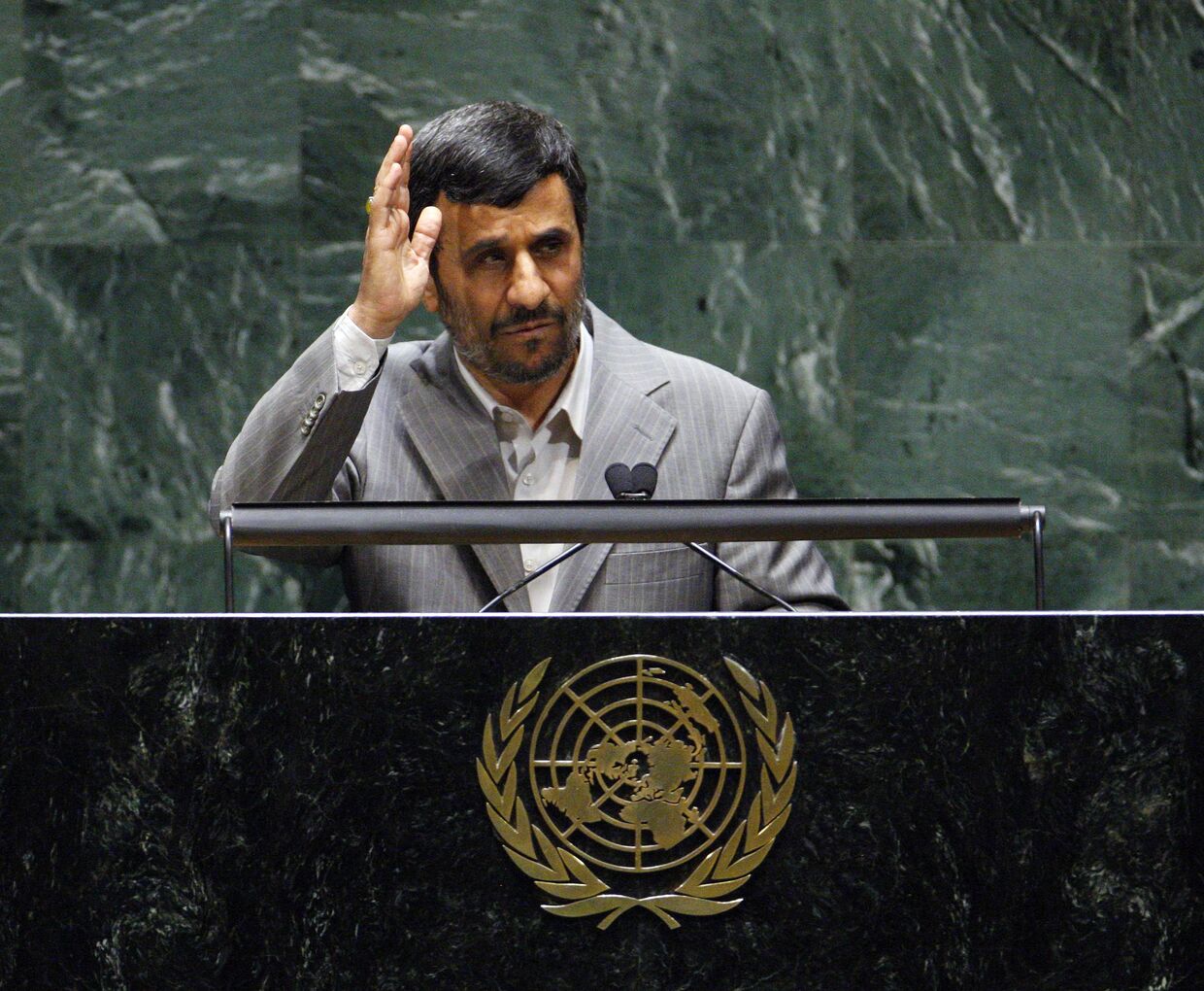 Конференция по ДНЯО в штаб-квартире ООН. Выступление Ахмадинежада