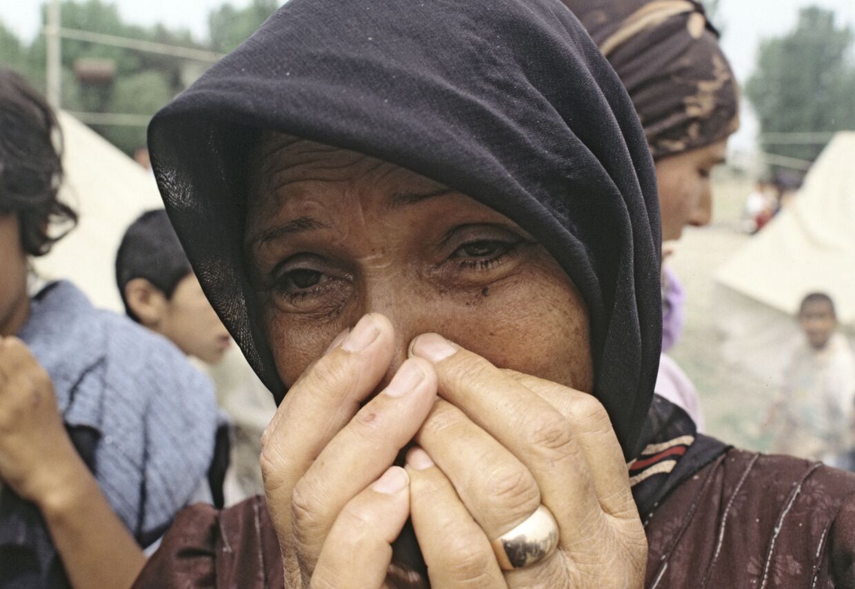 Беженка. Сабирабадский лагерь вынужденных переселенцев