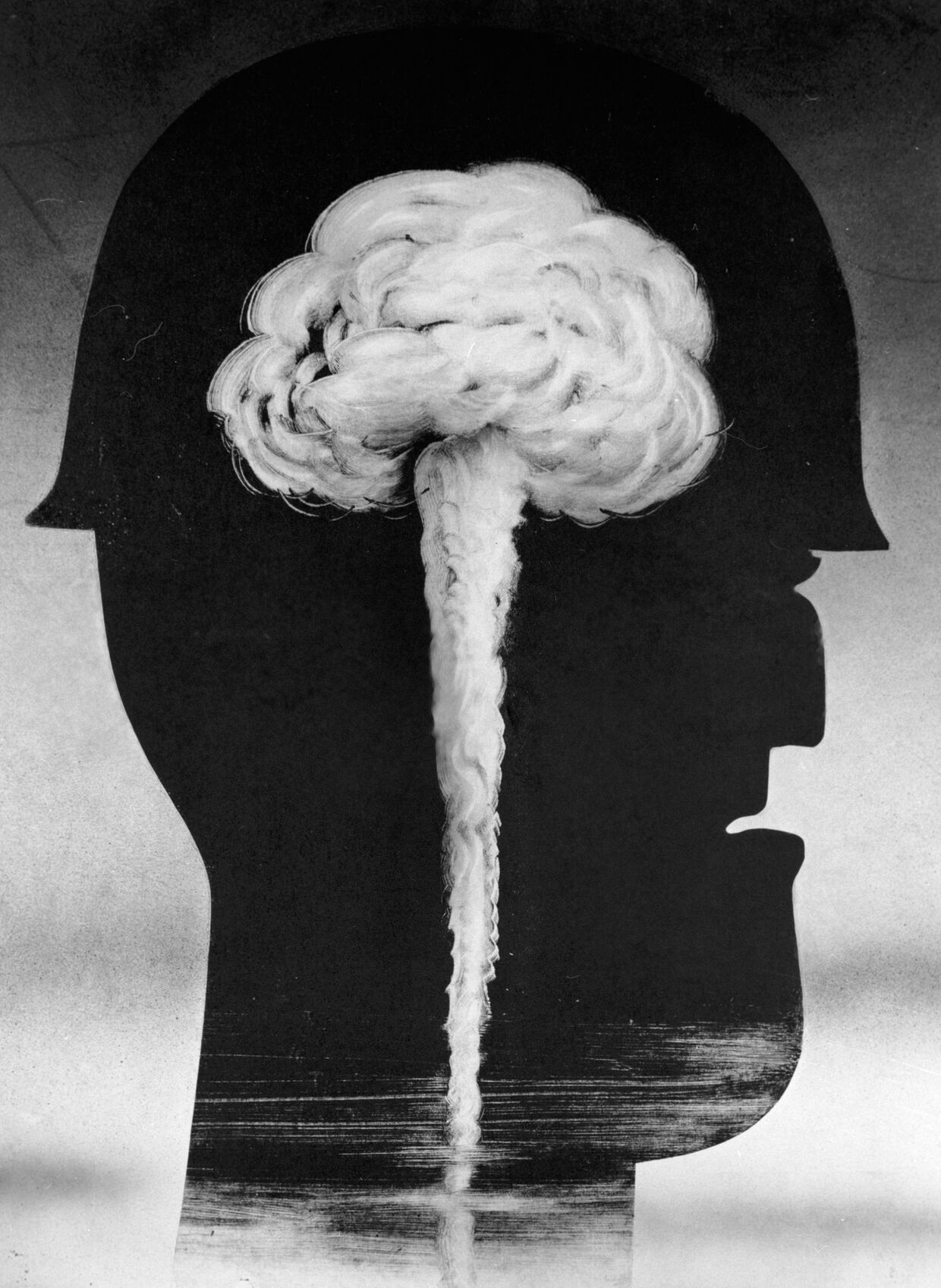 Карикатура «Атомный психоз»