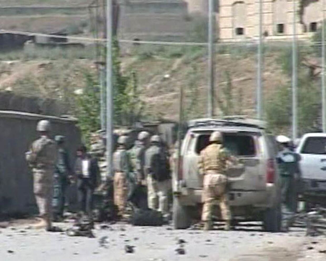 Террорист-смертник подорвал себя в центре Кабула. Видео с места ЧП