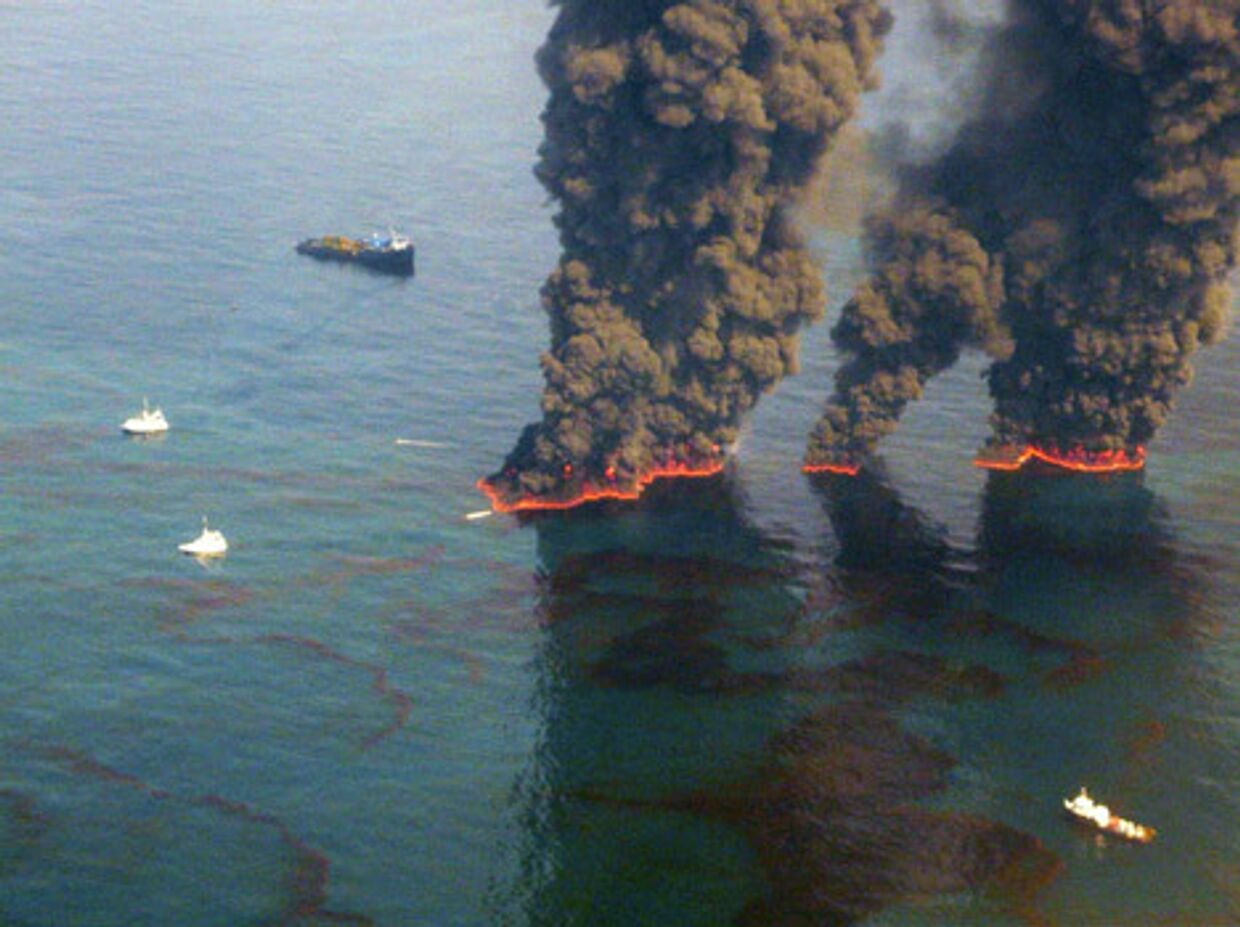Очистка Мексиканского залива от нефти