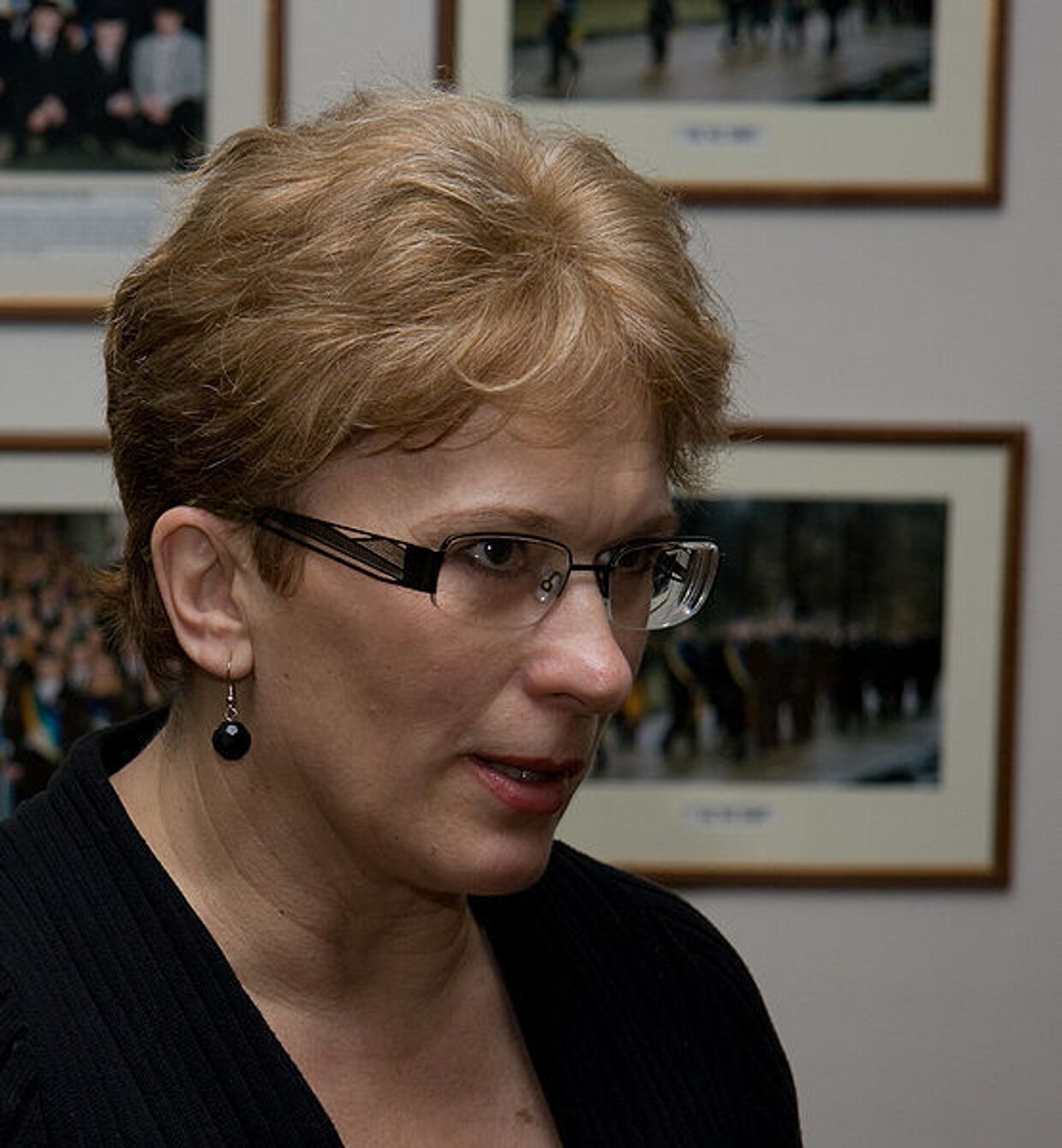избранная от Латвии европарламентарий Сандра Калниете