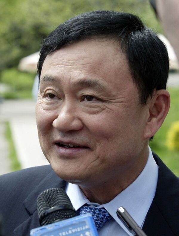 бывший премьер-министр Таиланда Таксин Чинават