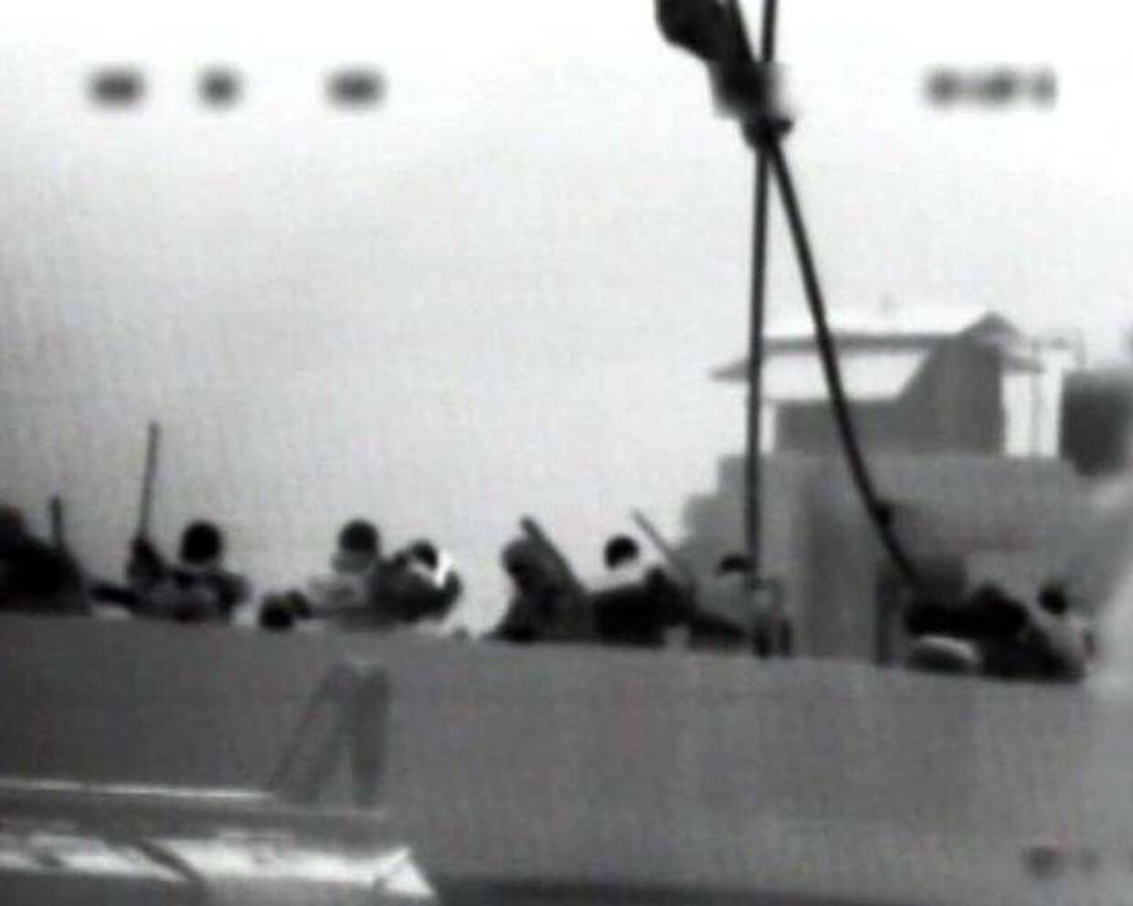 Штурм флагмана Флотилии свободы. Видео Армии обороны Израиля