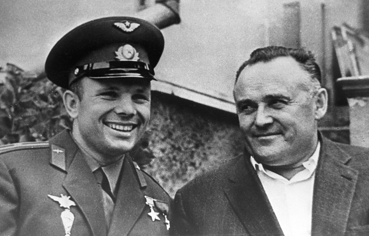 Королёв Сергей Павлович и Гагарин