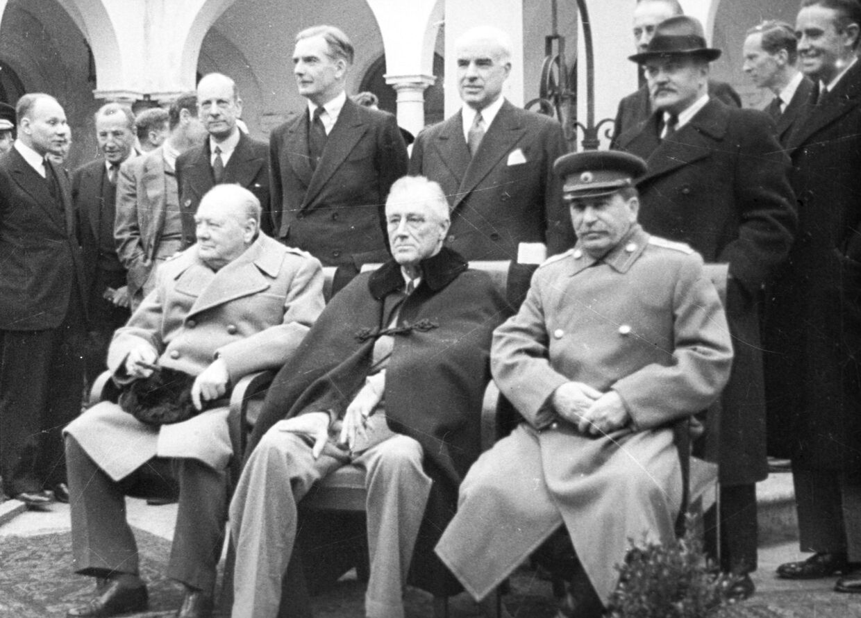 Крымская конференция руководителей 3-х союзных стран