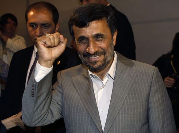 Президент Ирана Махмуд Ахмадинежад на саммите СВМДА