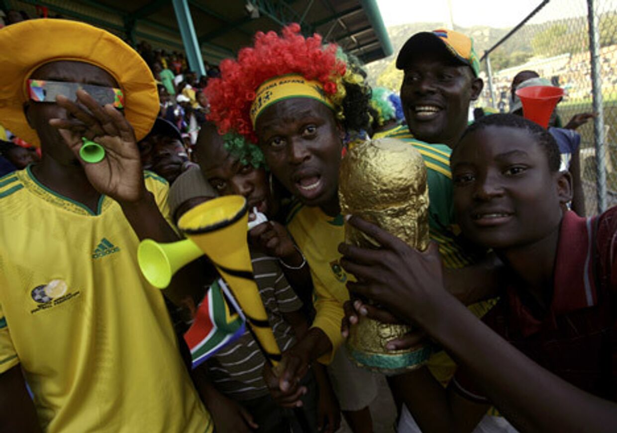ЮАР готовится к Чемпионату мира по футболу