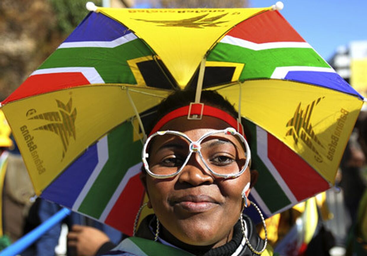 ЮАР готовится к Чемпионату мира по футболу