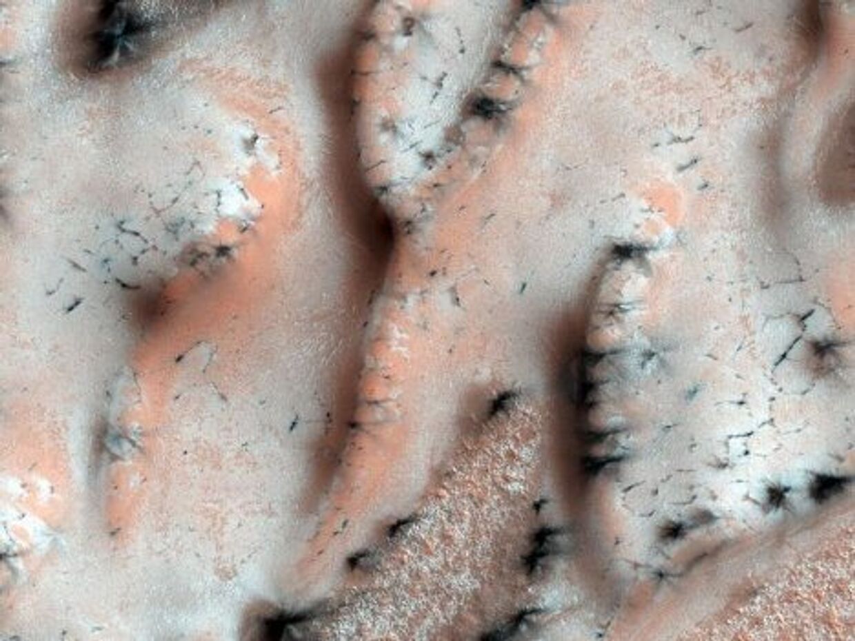 Снимки Марса в высоком разрешении