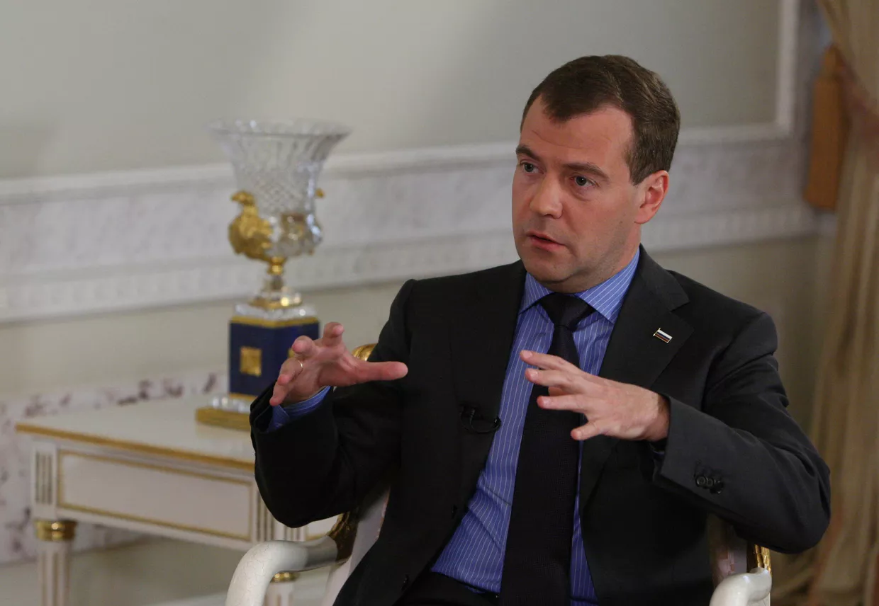 Президент РФ Д.Медведев дал интервью газете Уолл Стрит Джорнал Президент РФ Д.Медведев дал интервью газете Уолл Стрит Джорнал