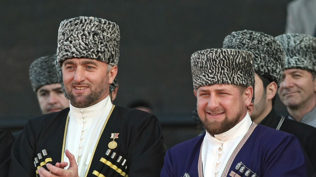 Депутат Госдумы Адам Делимханов и президент Чечни Рамзан Кадыров