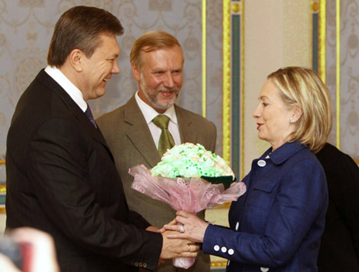 Визит Хиллари Клинтон на Украину