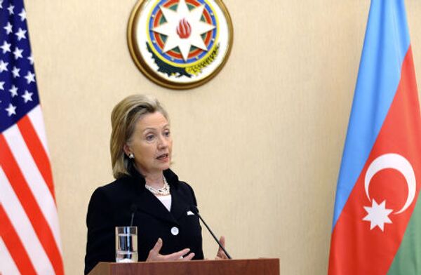 Хиллари Клинтон с визитом в Азербайджане