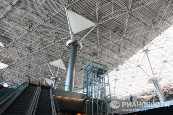 В здании нового терминала А аэропорта Внуково