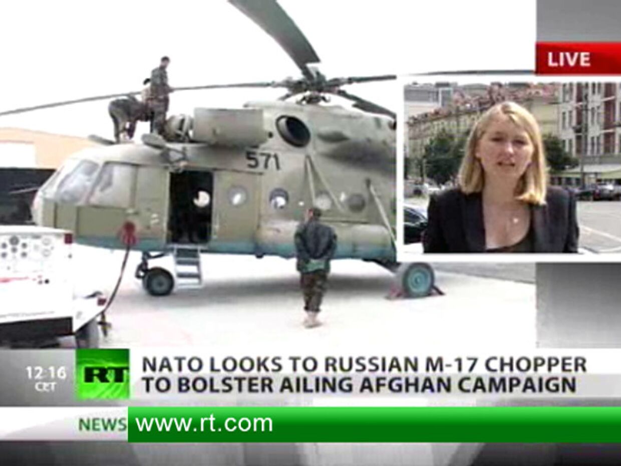 ИноСМИ__Россия поставит в Афганистан вертолеты ми-17
