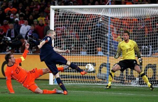 Финальный матч чемпионата мира-2010 Нидерланды - Испания
