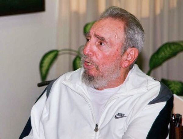 Первое за последние 4 года появление Фиделя Кастро на публике