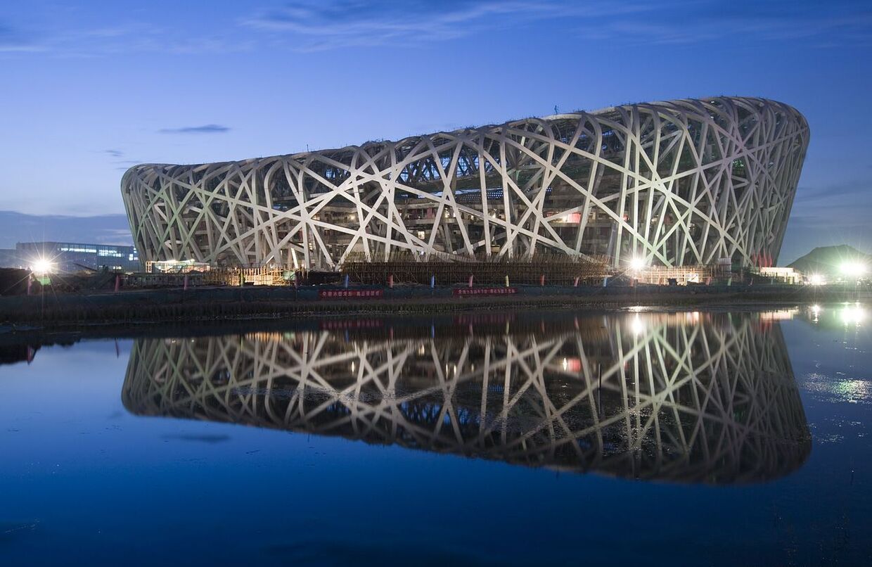 Национальный стадион Птичье гнездо в Пекине