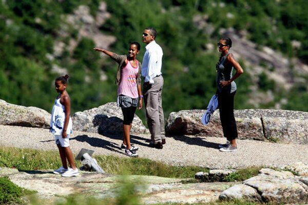 Семейный отдых Барака Обамы
