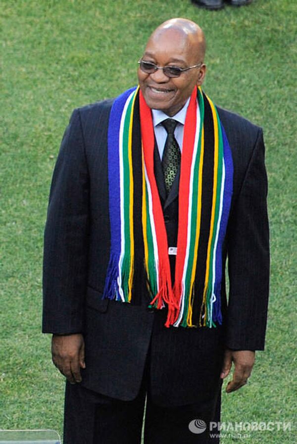 президент ЮАР Джейкоб Зума