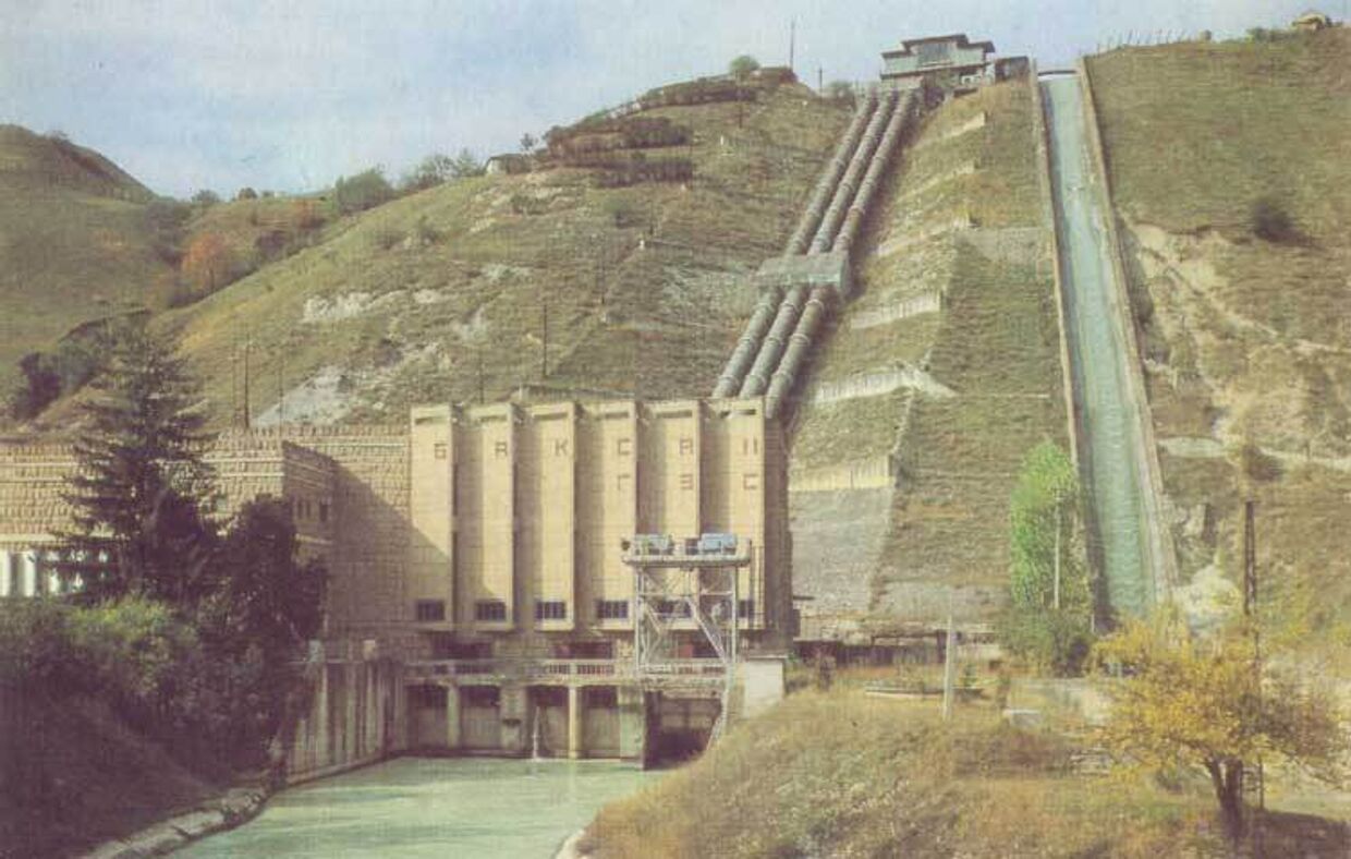 Баксанская ГЭС в Кабардино-Балкарии