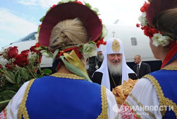 Патриарх Московский и всея Руси Кирилл прибыл в Одессу