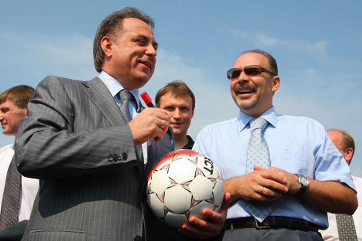 Виталий Мутко помогает развитию футбола в Иваново