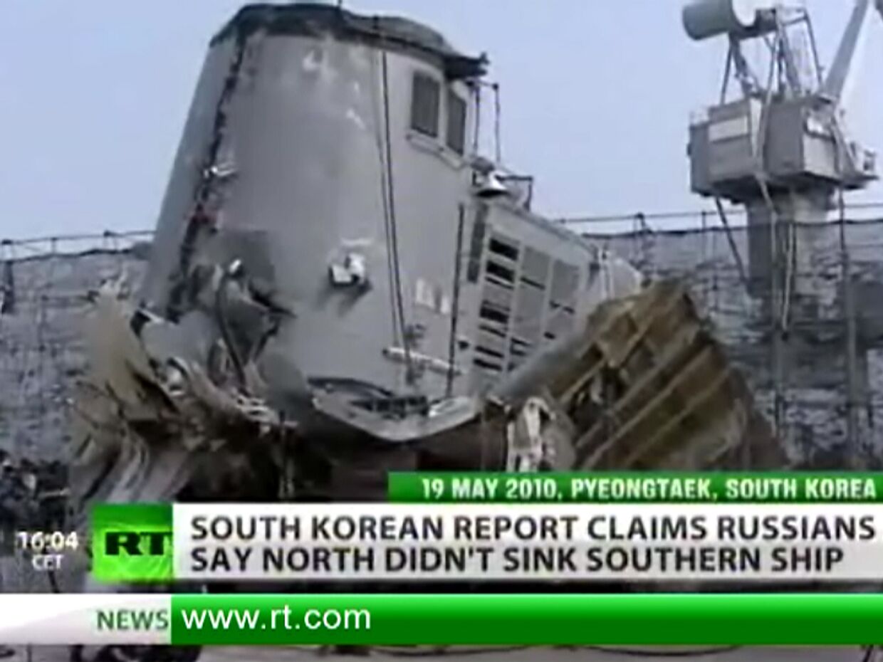 ИноСми__“Южнокорейская газета заявляет, что Северная Корея не выпускала торпеду по кораблю” 