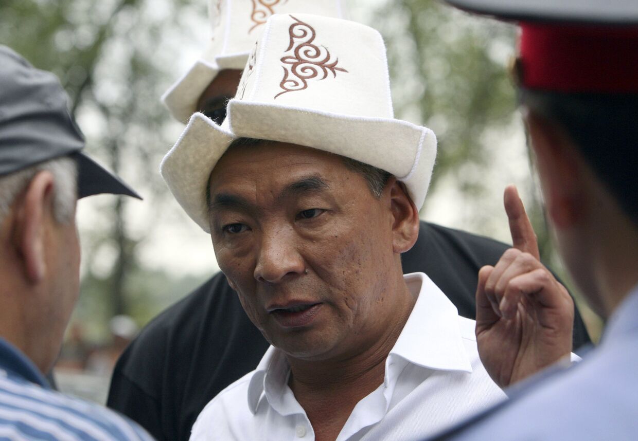 Урмат Барыктобасов лидер киргизской оппозиции