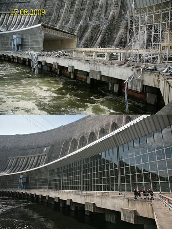 Саяно-Шушенская ГЭС: как было и как стало