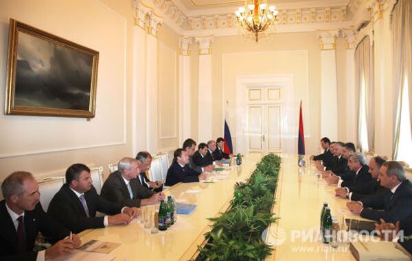 Российско-армянские переговоры в Ереване