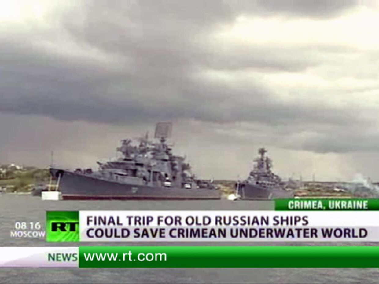 ИноСМИ__В Крыму затопят русские корабли