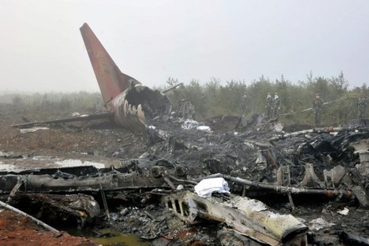 Катастрофа пассажирского самолета в Китае 24 августа 2010 года