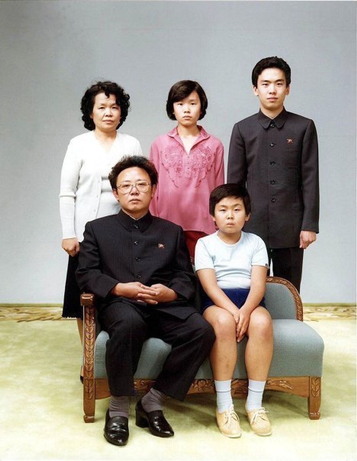Редкие фото семьи Ким Чен Ира