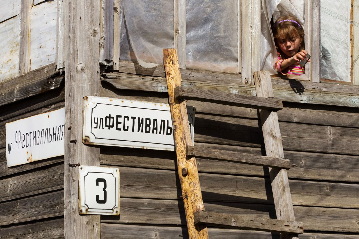 Александра Зарубина в своем доме в поселке Пречистое Ярославской области
