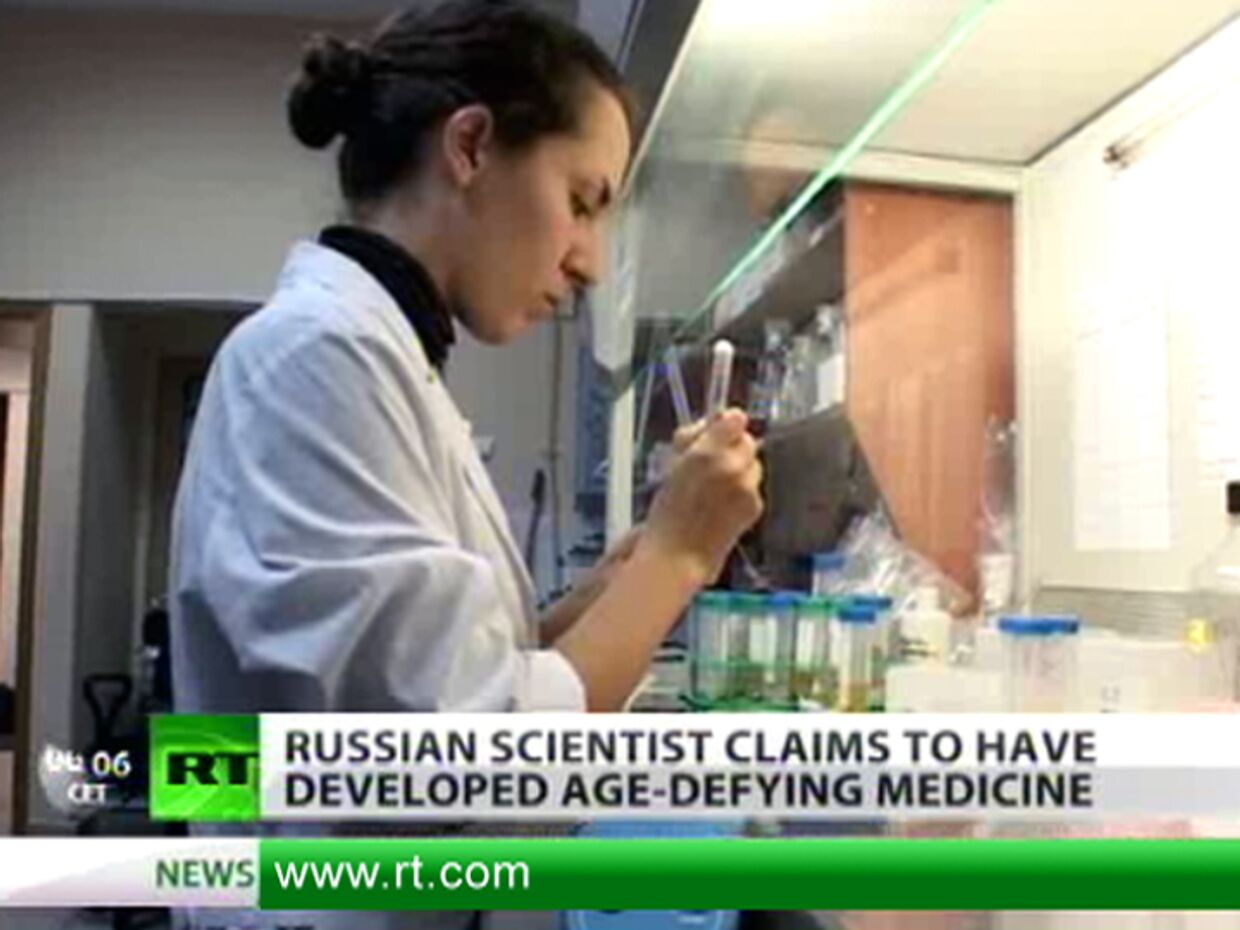 Российский ученый изобрел лекарство против старения