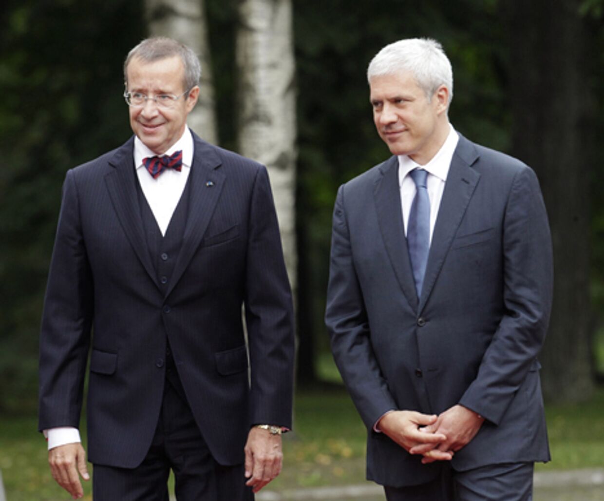 президенты Эстонии и Сербии Борис Тадич и Томас Хендрик Ильвес