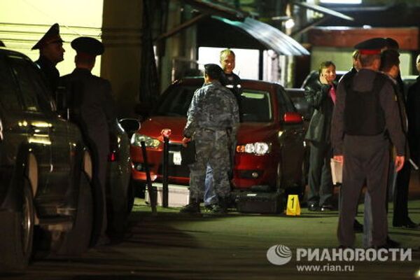 Покушение на предполагаемого криминального авторитета Аслана Усояна (Дед Хасан) в центре Москвы