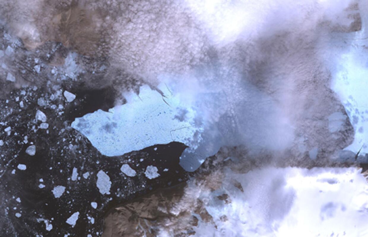 таяние льдов в Гренландии