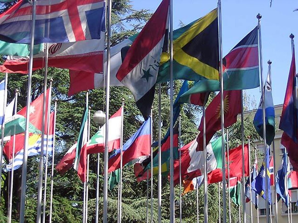 флаги ООН