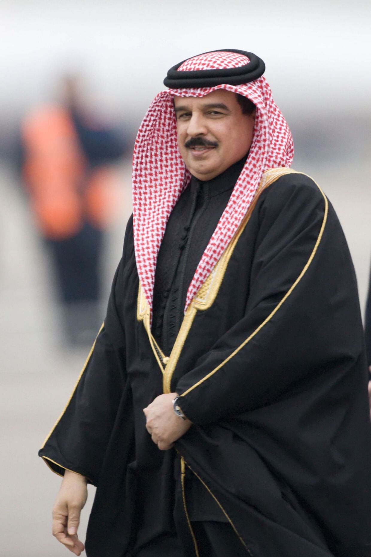 Король Бахрейна Хамад бен Иса Аль Халифа прибыл в Москву