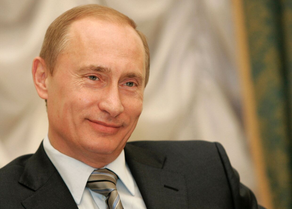 Президент РФ В.Путин 