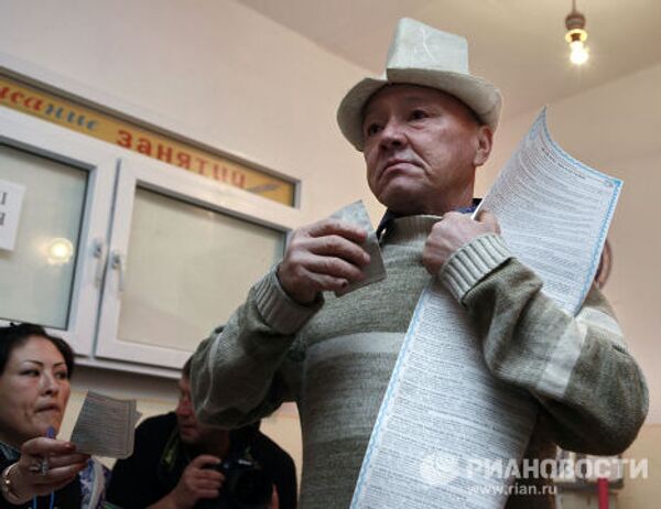 Парламентские выборы в Киргизии