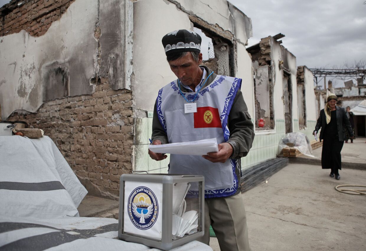 Выборы в Киргизии
