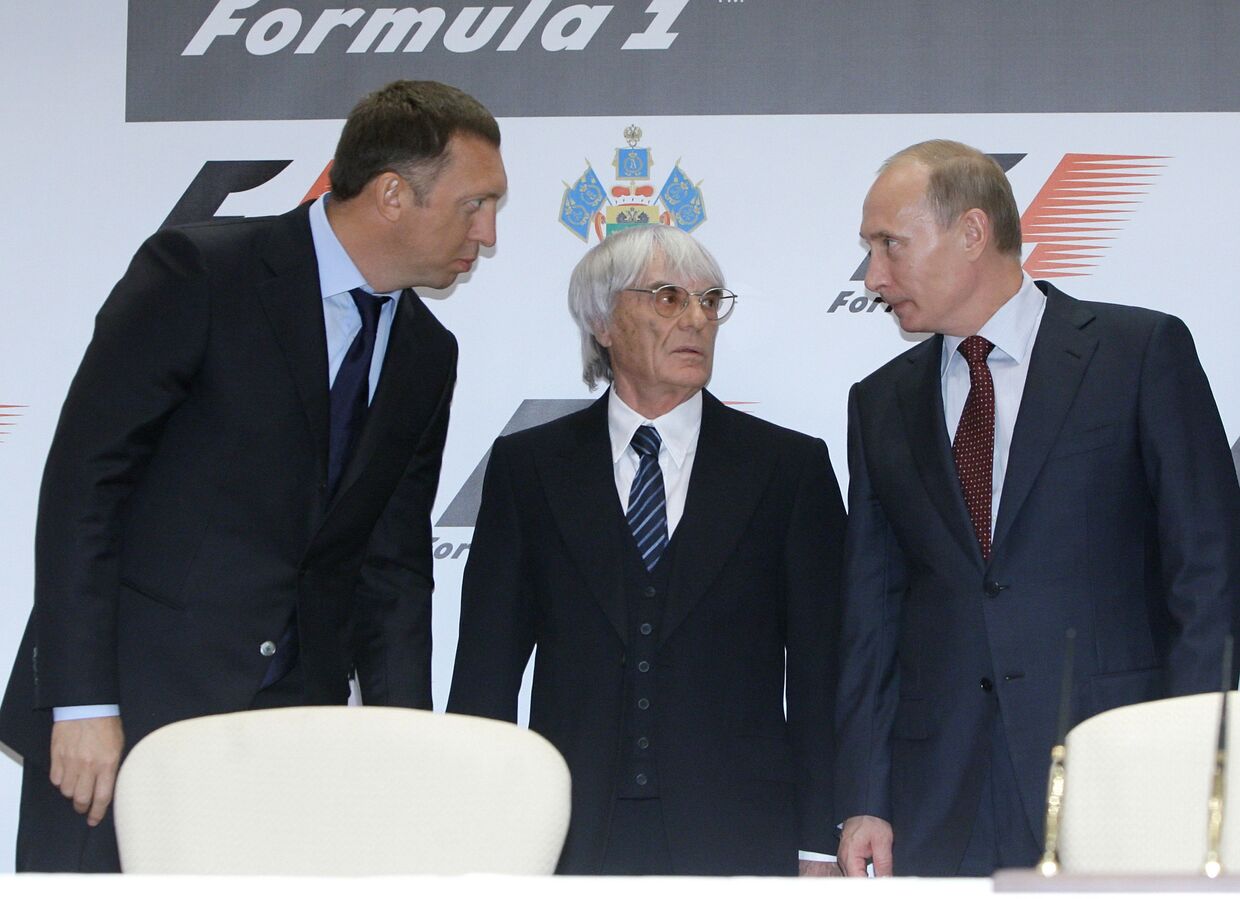 Церемония подписания контракта на организацию этапа Чемпионата Мира в классе автомобилей Формула 1 – Гран-при России