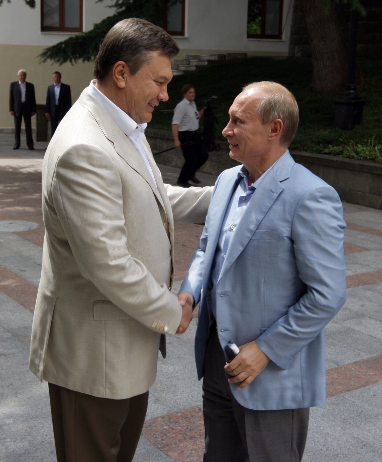 Встреча премьер-министра РФ Владимира Путина с президентом Украины Виктором Януковичем